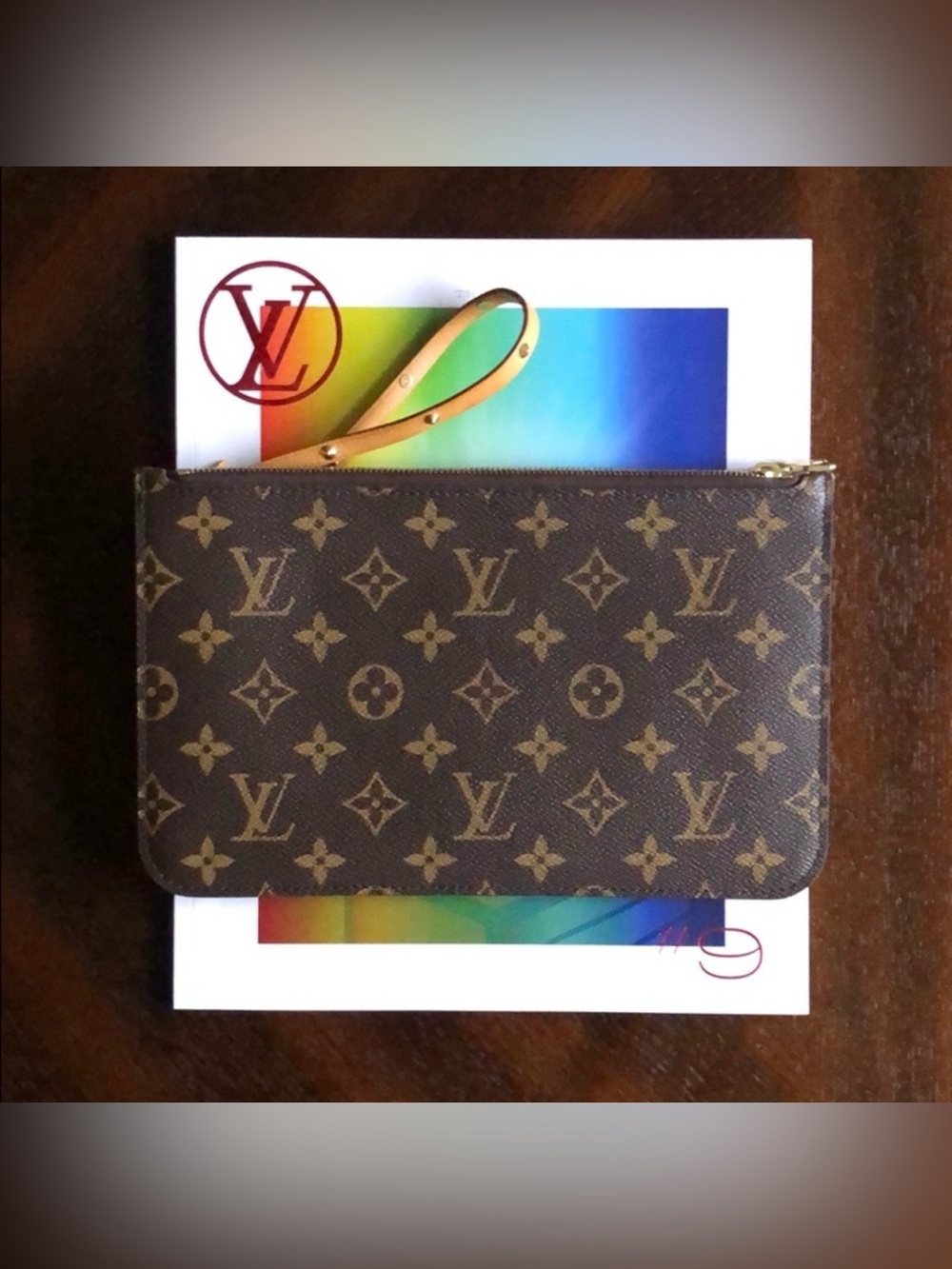 LOUIS VUITTON Monogram Clutch